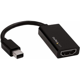ADAPTADOR STARTECH MINI DISPLAYPORT MACHO / HDMI HEMBRA 4K 60HZ BLACK