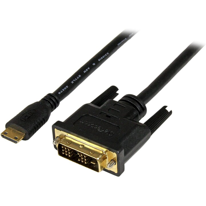 Câble Startech Mini HDMI Mâle / DVI 18+1 Mâle 3M