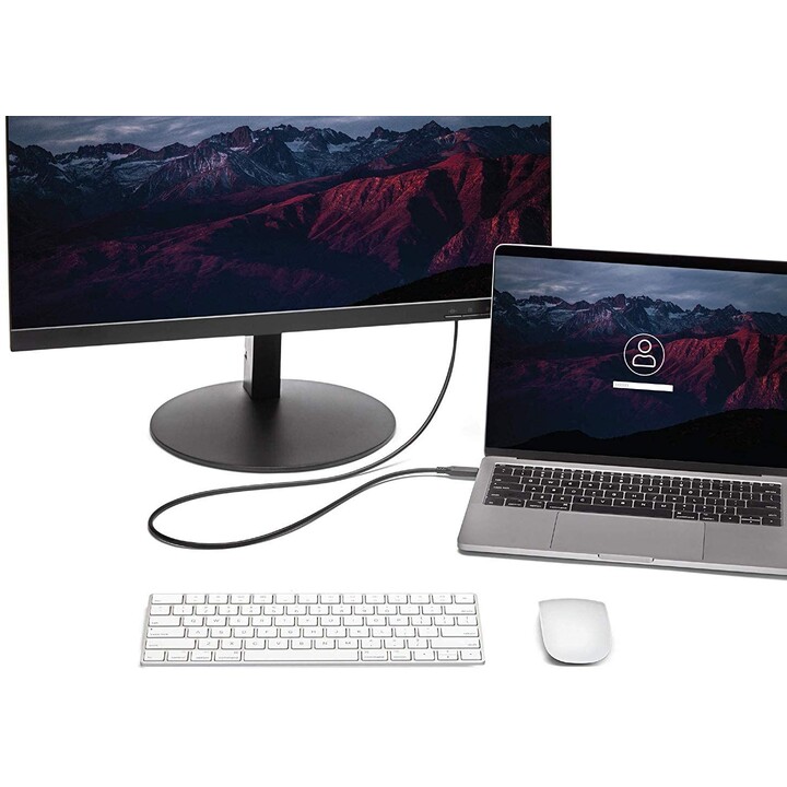CABLE STARTECH USB-C MACHO / MINI DISPLAYPORT 1M BLACK