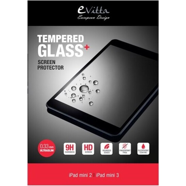 PROTECTOR DE PANTALLA E-VITTA CRISTAL TEMPLADO PARA IPAD MINI / IPAD MINI 2 / IPAD MINI 3