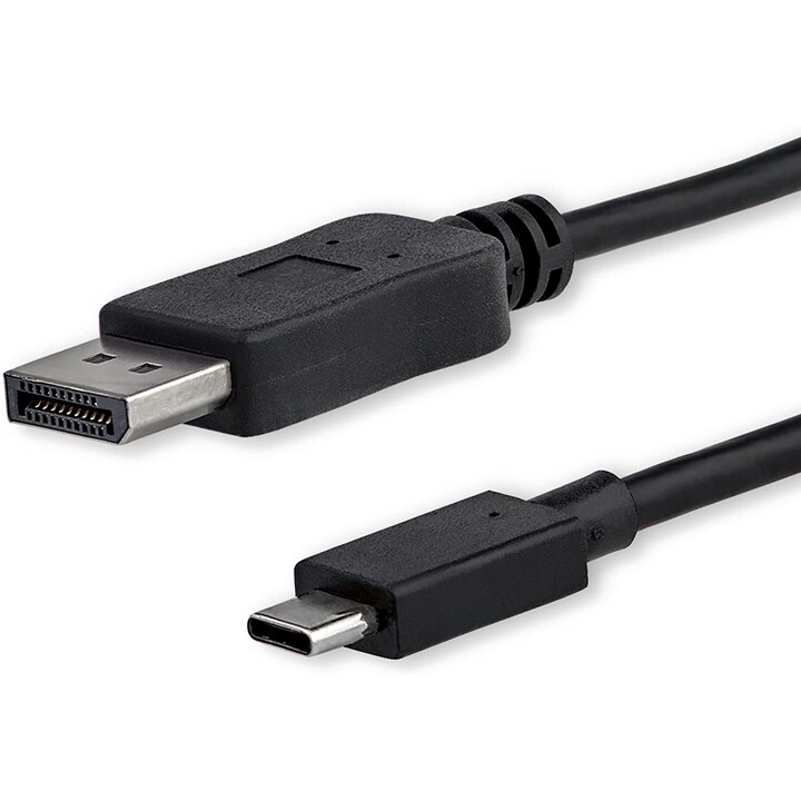 CABLE STARTECH USB-C MALE / DISPLAYPORT MALE 4K 1M NOIR