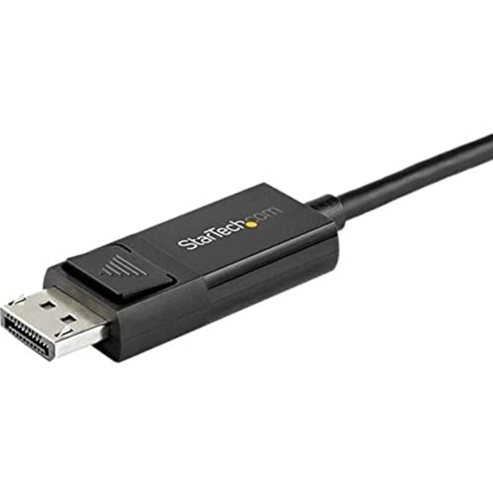 KABEL STARTECH USB-C MÄNNLICH / DISPLAYPORT MÄNNLICH 4K 2M SCHWARZ