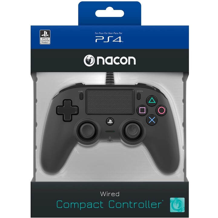 CONTROLLER PS4 NACON COMPACT SCHWARZ