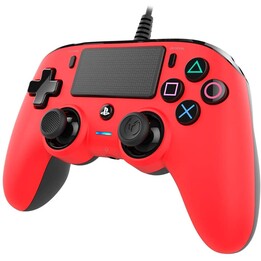 CONTROLADOR PS4 NACON COMPACT VERMELHO