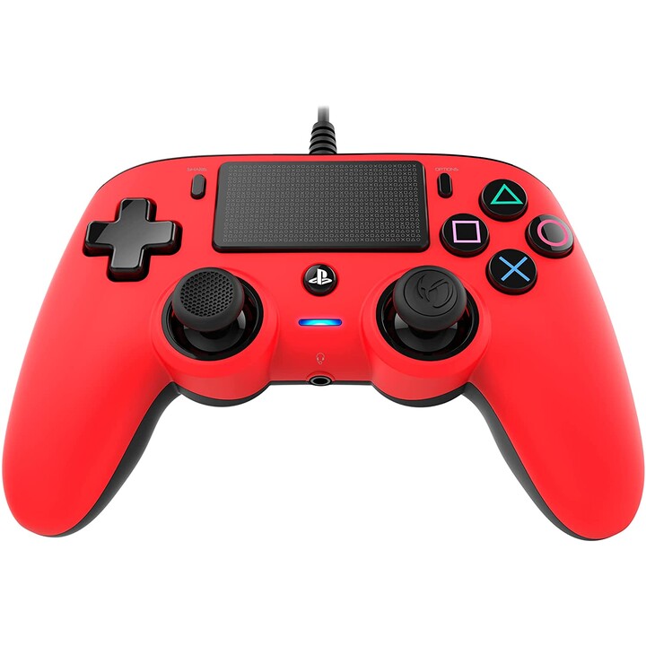 CONTROLLER PS4 NACON COMPACT ROSSO