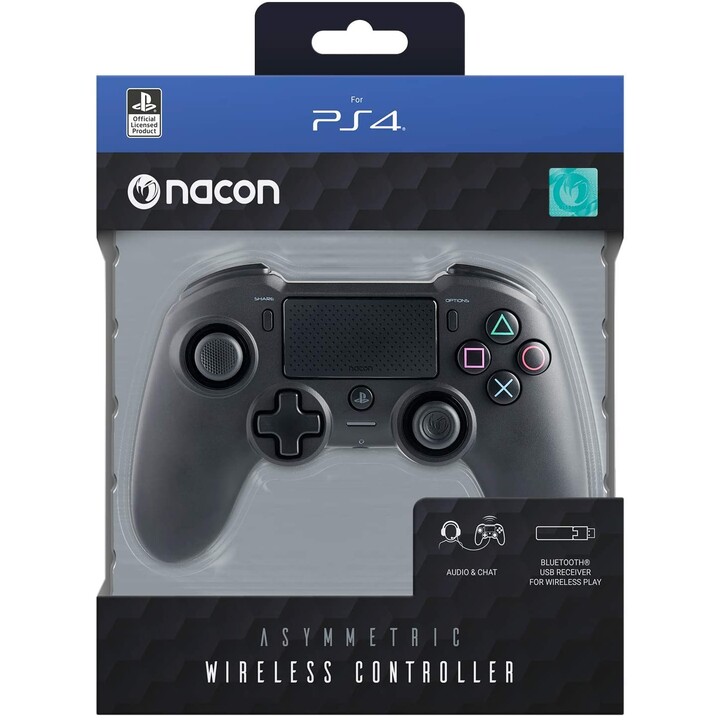 CONTROLLER PS4 NACON WIRELESS ASYMMETRIC BLACK