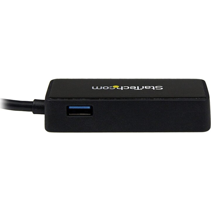 RED Startech 10/100/1000 USB 3.0 Schwarz PASS TROUGH CARD