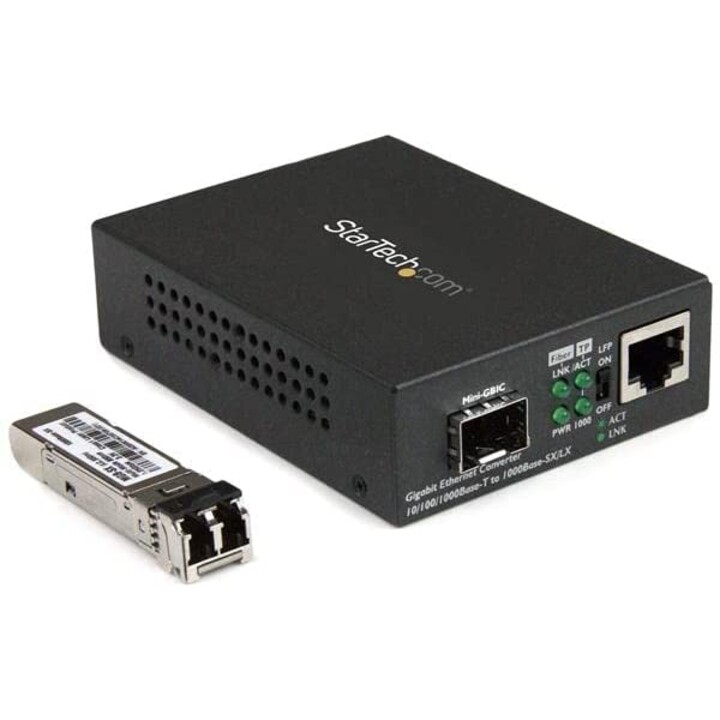 STARTECH GIGALAN MEDIA ZU FIBER LC MM KONVERTER