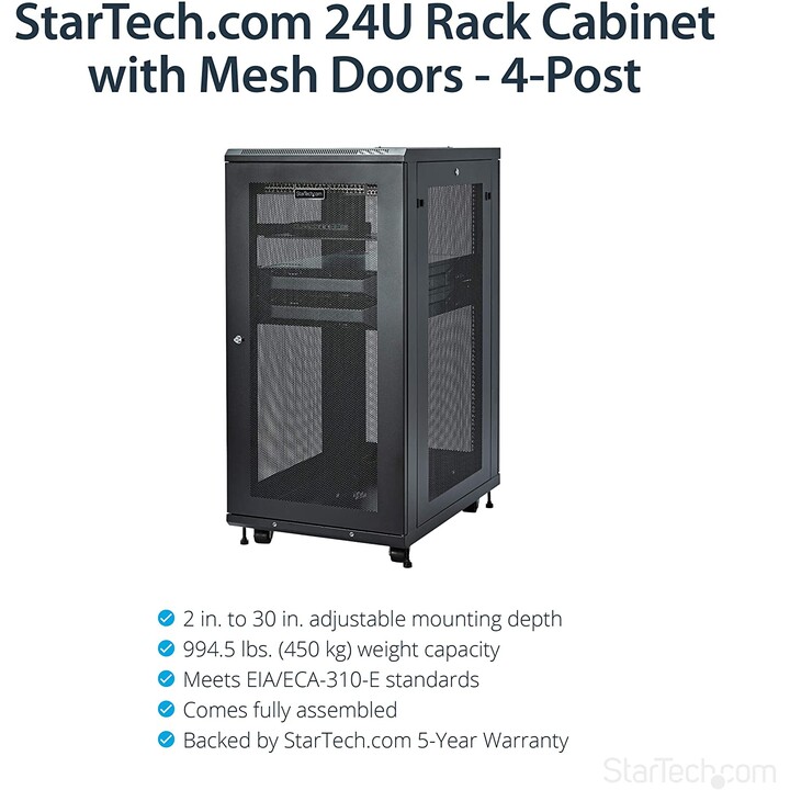 ARMADIO RACK STARTECH 19" 24U A600