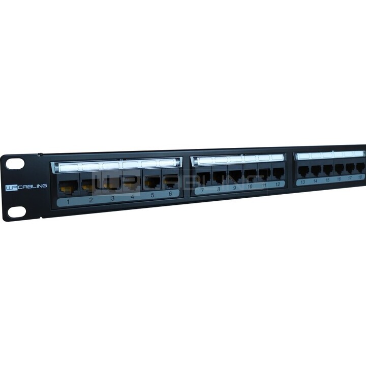 PATCH PANEL WP 24 PORTS RJ45 UTP CAT. 6