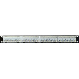 PATCH PANEL WP 24 PORTS RJ45 UTP CAT. 6