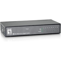 INTERRUTTORE LIVELLO ONE GEU-0822 10/100/1000 8 PORTE