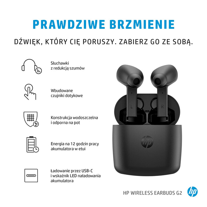 HP Earbuds G2 Nero