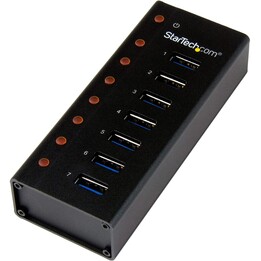HUB STARTECH 7 PORTE USB 3.0 NERO
