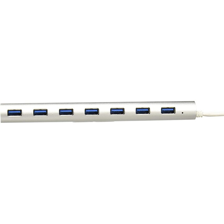 HUB STARTECH 7 USB 3.0 ANSCHLÜSSE ALUMINIUM SILBER
