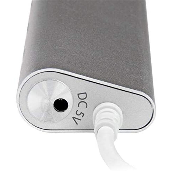 HUB STARTECH 7 PUERTOS USB 3.0 ALUMINIO SILVER