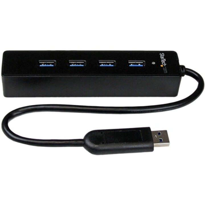 HUB STARTECH ST4300 4 PUERTOS USB 3.0 BLACK