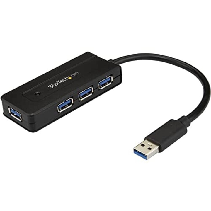 HUB STARTECH ST4300 MINI 4 USB 3.0 PORTS BLACK