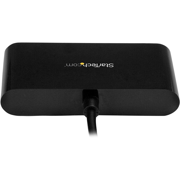 HUB STARTECH USB-C 4 PUERTOS USB 2.0 BLACK