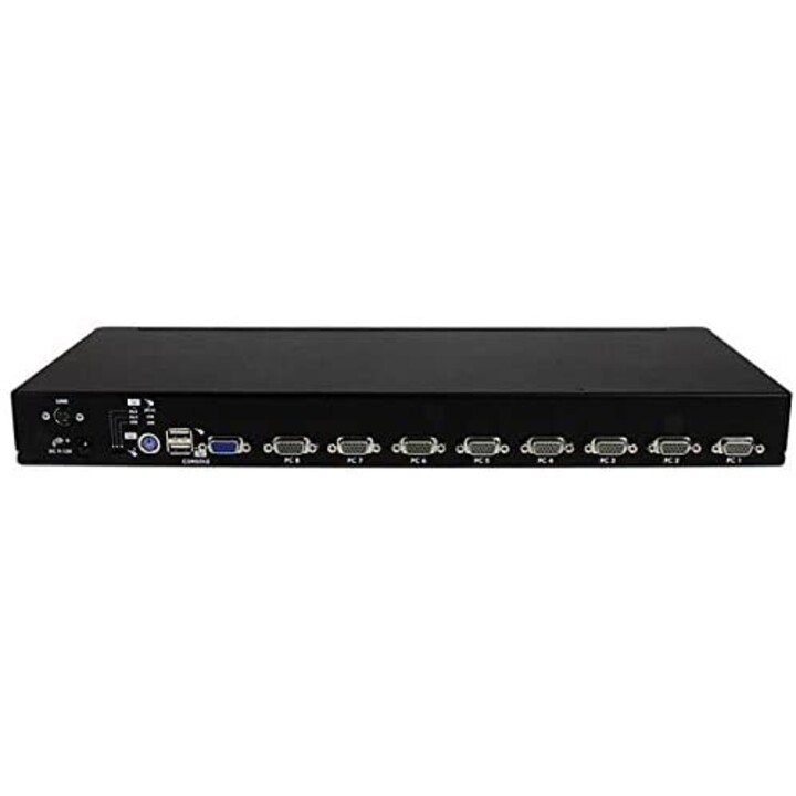 INTERRUTTORE KVM STARTECH 8X1 MON, TEC, RA USB