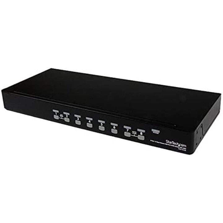 INTERRUTTORE KVM STARTECH 8X1 MON, TEC, RA USB