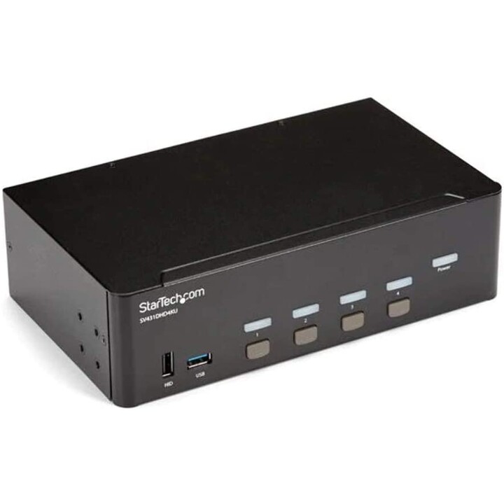COMMUTATEUR KVM USB STARTECH 4X1 HDMI