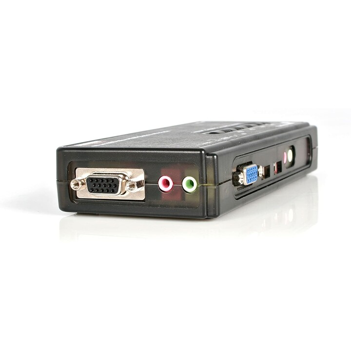 KVM-SCHALTER STARTECH 4X1 MON, TEC, RA USB