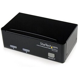 KVM SWITCH STARTECH 2X1 PROFESSIONAL MON, TEC, RA USB