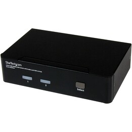 COMMUTATEUR KVM HDMI 2X1 STARTECH, RA USB + AUDIO TEC