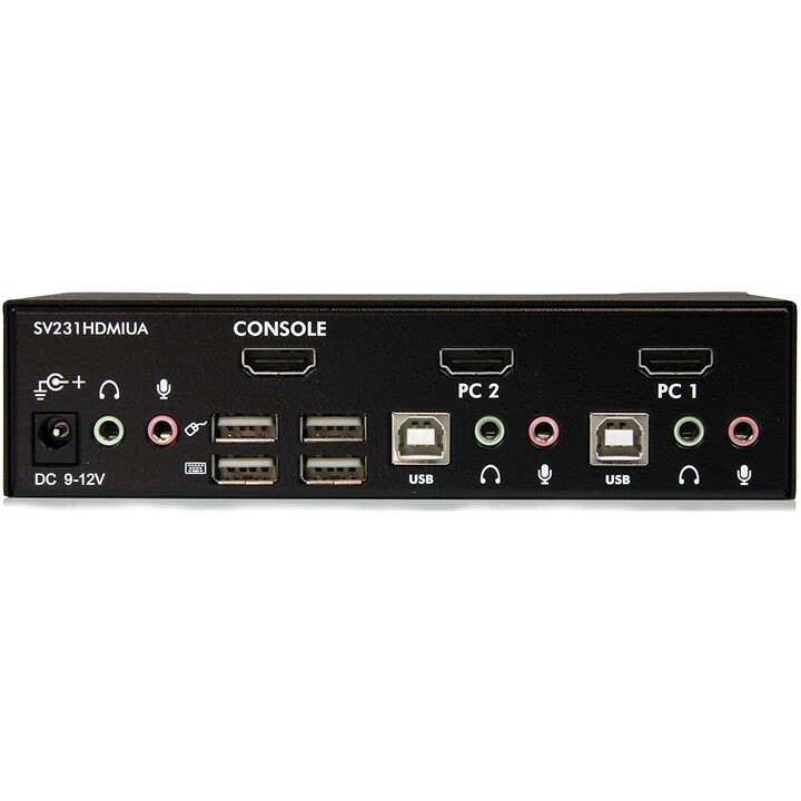 COMMUTATEUR KVM HDMI 2X1 STARTECH, RA USB + AUDIO TEC
