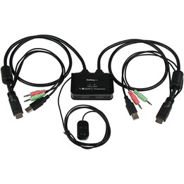 KVM SWITCH STARTECH 2X1 HDMI USB AUDIO
