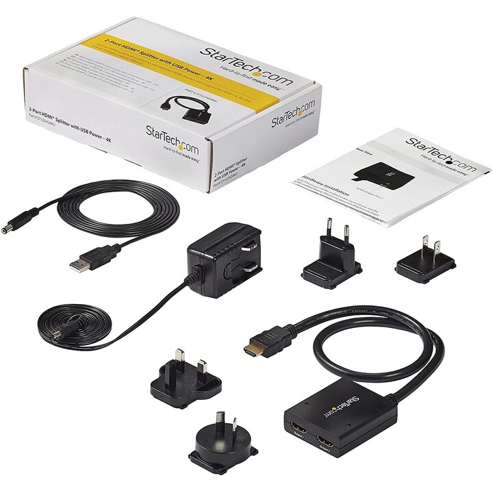 MONITEURS STARTECH HDMI 4K MULTIPLEXEUR 2
