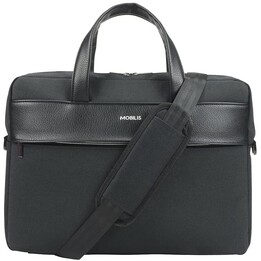 PORTA COMPUTER PORTATILE MOBILIS PURO ARGENTO ZIP 14-15.6".
