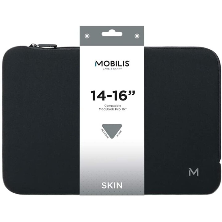 MOBILIS Black & Gray LAPTOP CASE 14-16