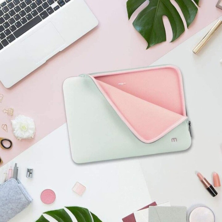 Mobilis Skin Grey E Rosa Porta Pc 14-16
