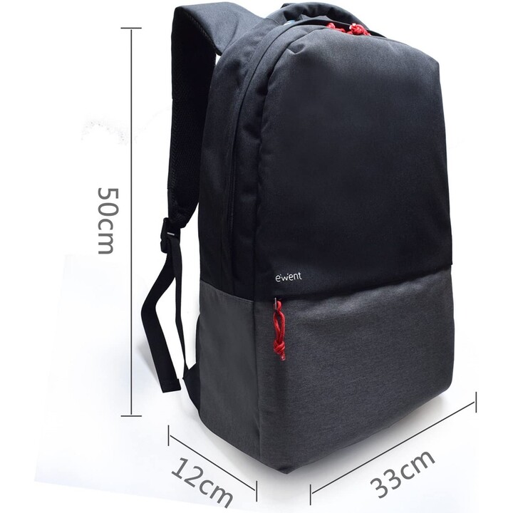 EWENT URBAN BACKPACK SAC A DOS PORTABLE 17.3" + PORT USB NOIR