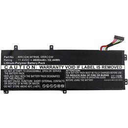 CoreParts MBXDE-BA0103 batería para portátil Dell 52 Wh 11.4V 4600mAh negra