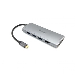 REPLICATOR DE PORTA USB-C EQUIP HDMI + 3XUSB 3.0 + USB-C + SD + MICRO SD