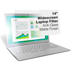 FILTRO PROTETTIVO ANTI-RIFLESSO 3M PER COMPUTER PORTATILE DA 14 "