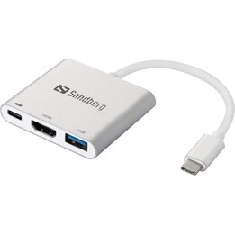 ADAPTADOR SANDBERG CONECTOR USB TIPO C A HDMI USB