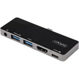 REPLICATOR DE PORTA STARTECH HDMI USB-C + 2XUSB 3.0 + USB-C + JACK