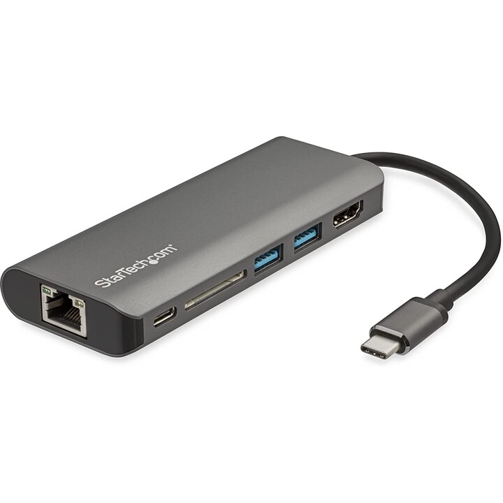 STARTECH HDMI + RJ45 + 2XUSB + USB-C + SD-REPLIKATOR-PORT USB-C