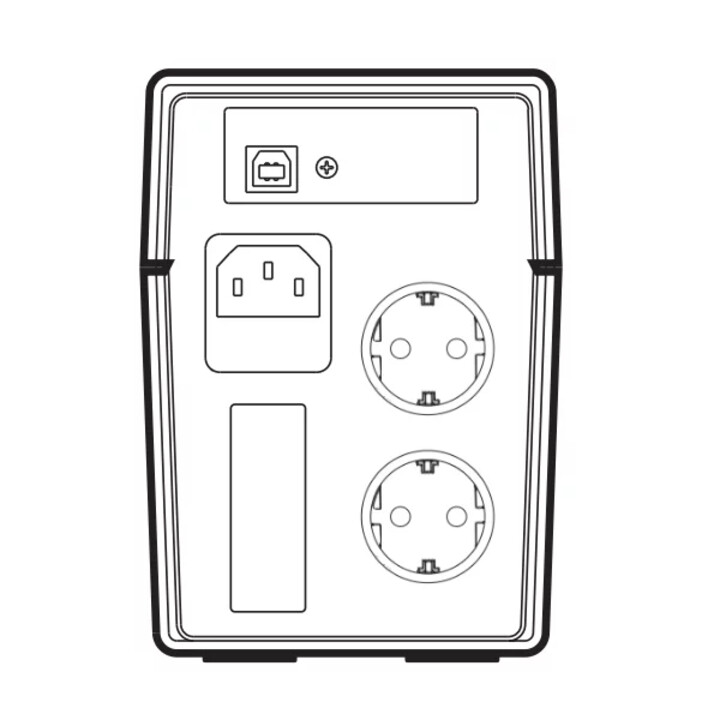RIELLO NETPOWER NPW800S SHUCKO USB