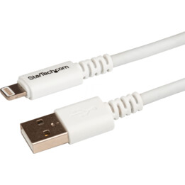 CABLE Startech USB 2.0 A MACHO / Apple LIGHTNING MACHO 3M Blanco