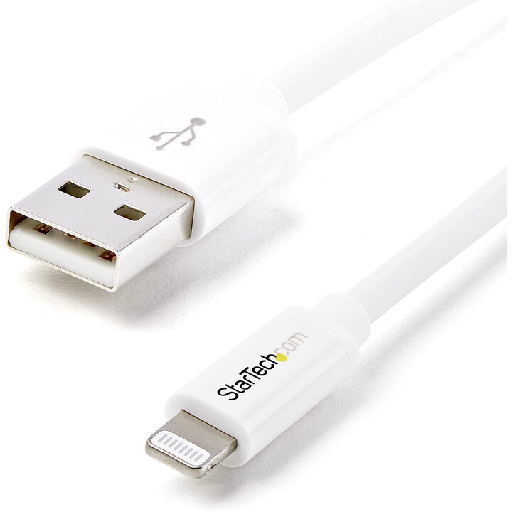 CABO STARTECH USB 2.0 A MACHO / MAÇÃ MACHO 2M BRANCO
