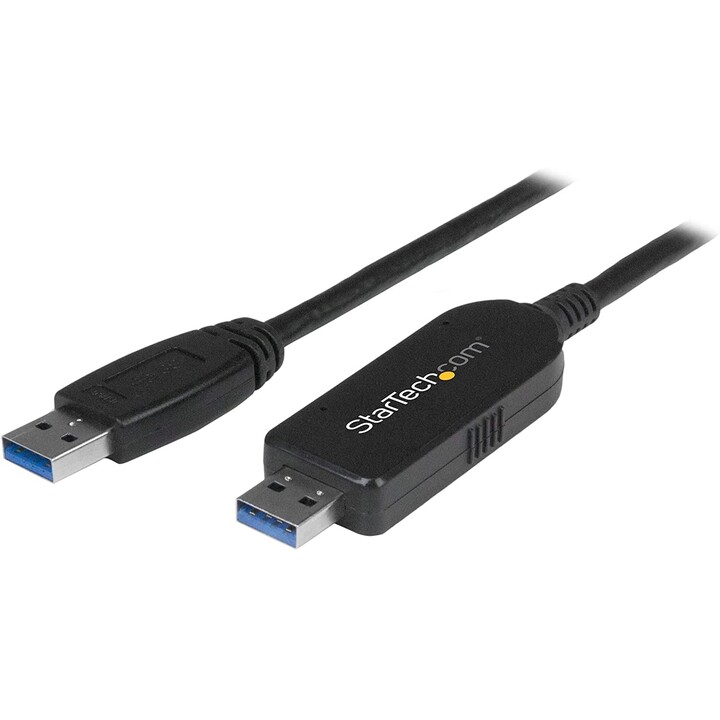 StarTech.com USB3LINK USB data transfer cable USB-A to USB-A black 1.8 m