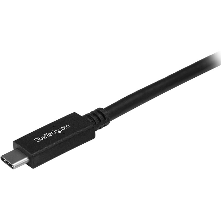 CABO STARTECH USB-C MACHO / USB-C MACHO 2M PRETO