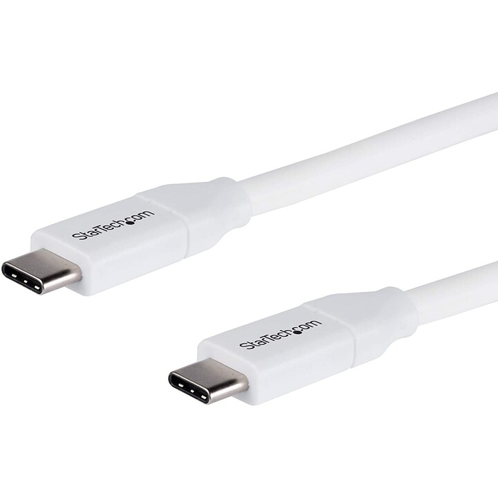 CABO STARTECH USB-C MACHO / USB-C MACHO 2M BRANCO