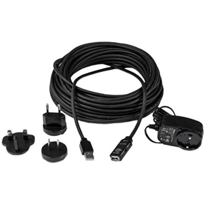 CABLE STARTECH USB 2.0 A MACHO / A HEMBRA 15M ACTIVO
