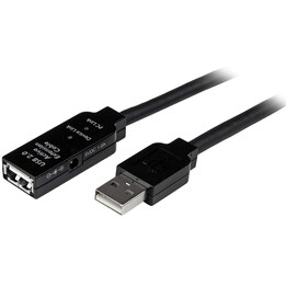 CABLE STARTECH USB 2.0 A MALE / A FEMALE 10M ACTIVE